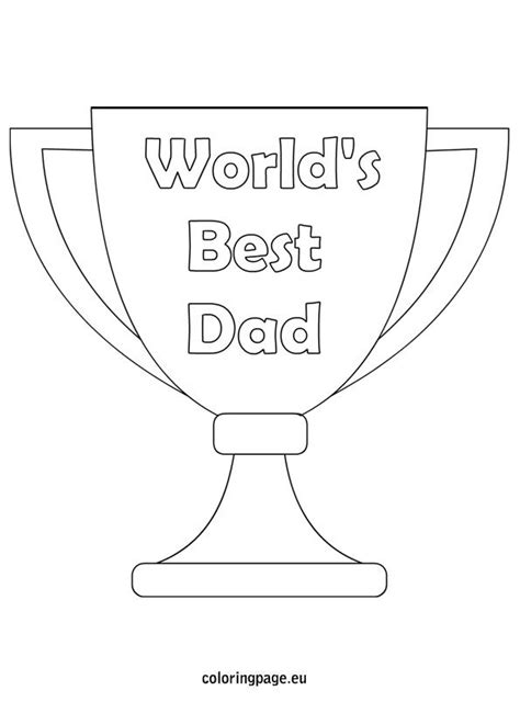worlds  dad coloring page kids fathers day crafts fathers day art