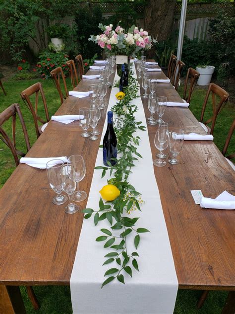 banquet rectangular tables