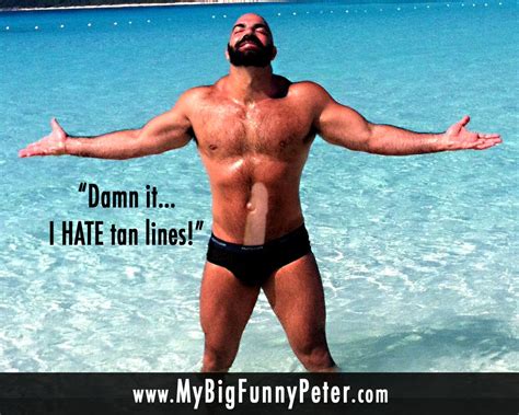 bahamas muscle bear tan line comedy funny beard hairy ocean think