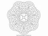 Pages Coloring Color Rama Getcolorings Rangoli sketch template