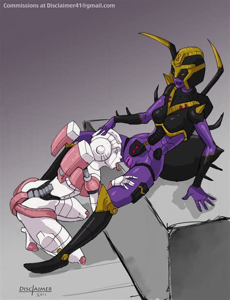 Arcee And Blackarachnia By Disclaimer Hentai Foundry