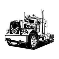 kenworth  coloring pages truck coloring pages big trucks