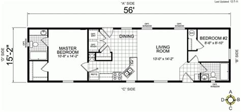 Great 2 Bedroom Mobile Home Floor Plans New Home Plans