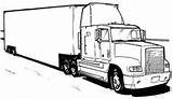 Camiones Kenworth Pintar Camion W900 Carros Fáciles Caricaturas Camión sketch template
