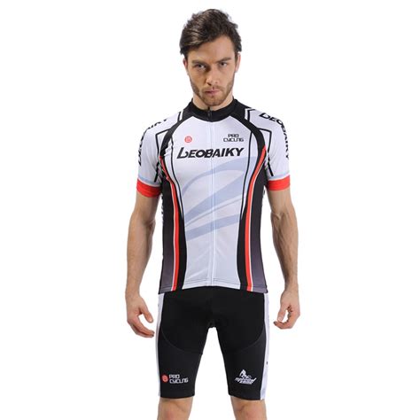 Mens Short Sleeve Cycling Jersey Breathable Mtb Road Bike Clothing