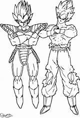Goku Coloring Pages Dragon Ball Raditz Ultra Instinct Pngkey Drawing sketch template