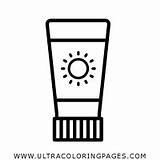 Solare Sonnencreme Sonnenschutzmittel Ultracoloringpages sketch template