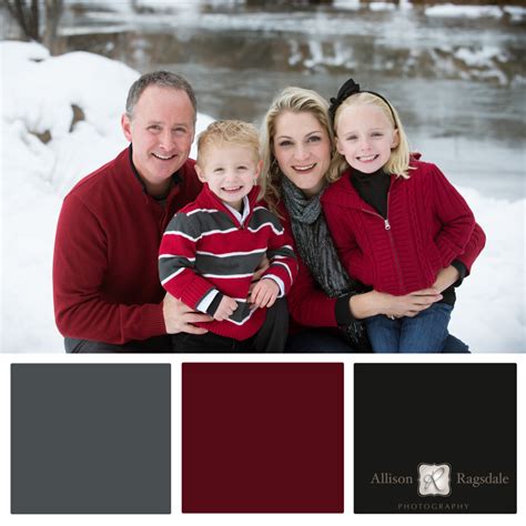 family portrait color palettes
