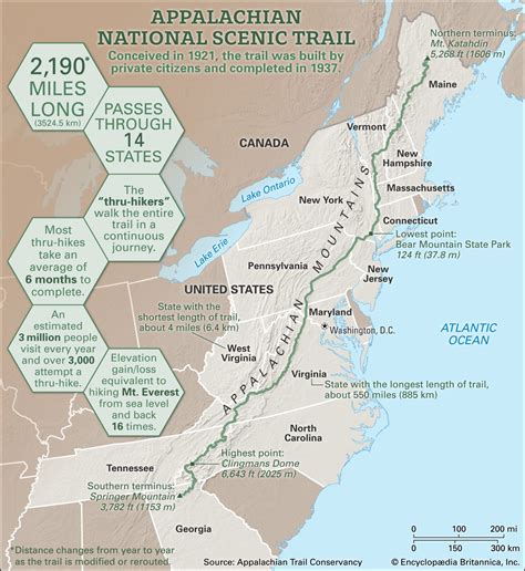 the appalachian trail map black sea map