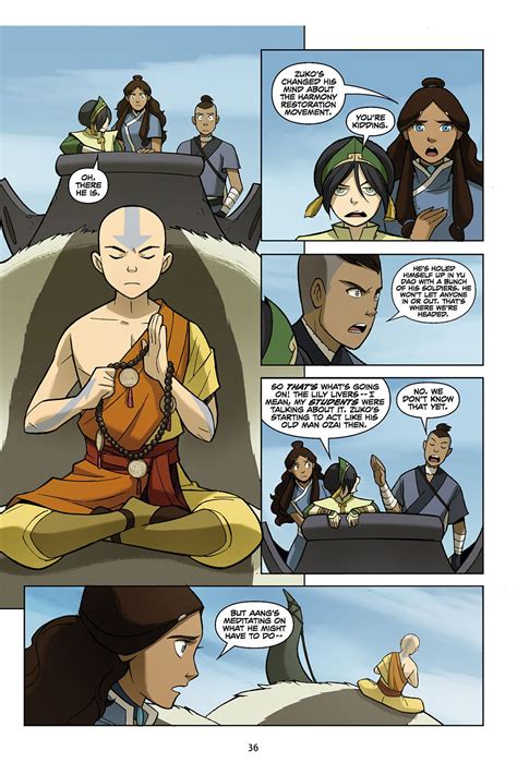 avatar the last airbender the promise part 1 pg 36