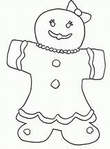 Gingerbread Coloring Pages Girl Christmas Printable Cartoon Clipart Color Boy Baby Getcolorings Popular Coloringhome Library Related Print sketch template