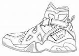 Nike Air Coloring Drawing Pages Mag Force Shoe Template Color Sneaker Max Sneakers Shoes Jordans Templates Dessin Outline Drawings Jordan sketch template