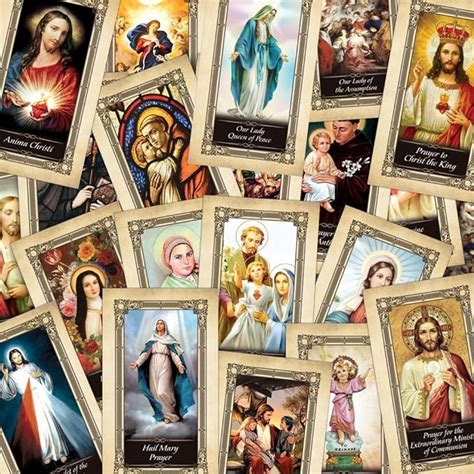 catholic holy card assortment classic series amazoncouk office