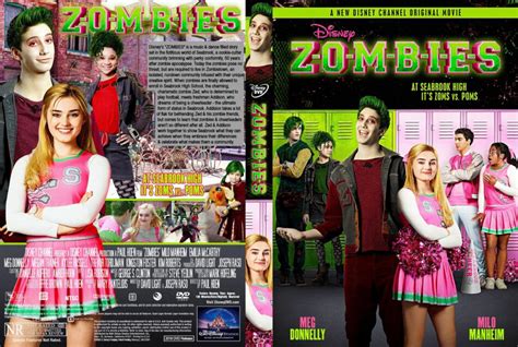 zombies disney   dvd cover label dvdcovercom