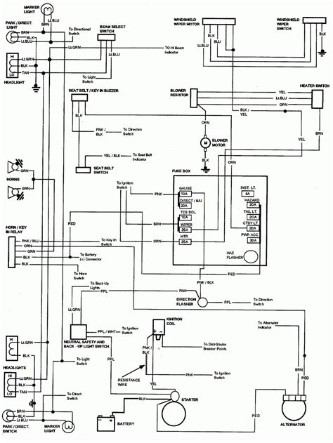 chevy truck wiring diagram cadicians blog