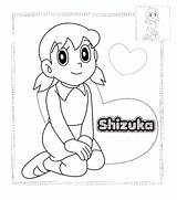 Doraemon Coloring Pages Shizuka Colouring Lovely Gambar Categories Mewarna Pencils11 Bookmark Url Title Read sketch template