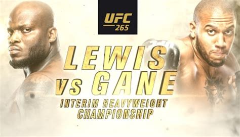 ufc 265 lewis vs gane live results and highlights