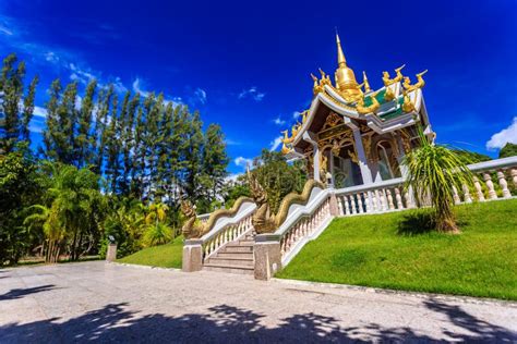 wat mai khao temple phuket thailand stock photo image  landmark exterior