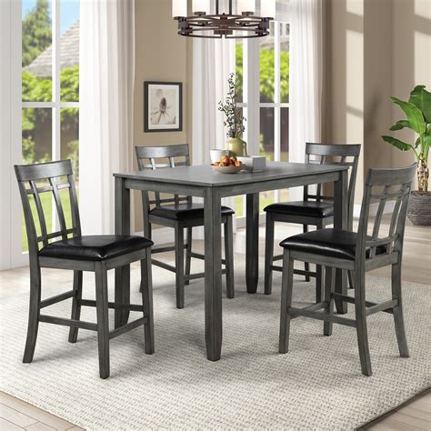 dining table set   btmway piece solid wood kitchen table set