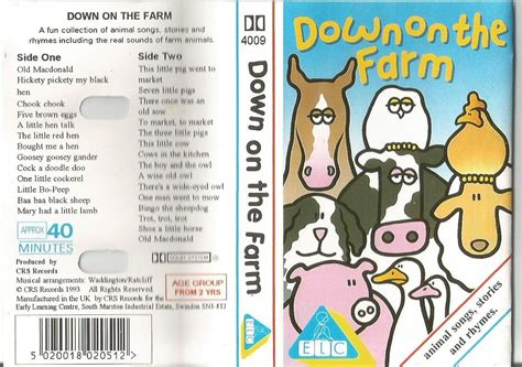 down on the farm 1993 cassette crs records wiki fandom