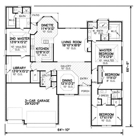 traditional style house plan  beds  baths  sqft plan   house plans  house