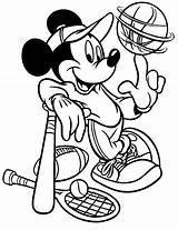 Mickey Coloriages sketch template