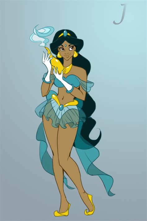 Sailor Princesses Jasmine By Nautilusl2 On Deviantart