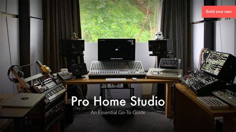 build  professional home studio audio engineering