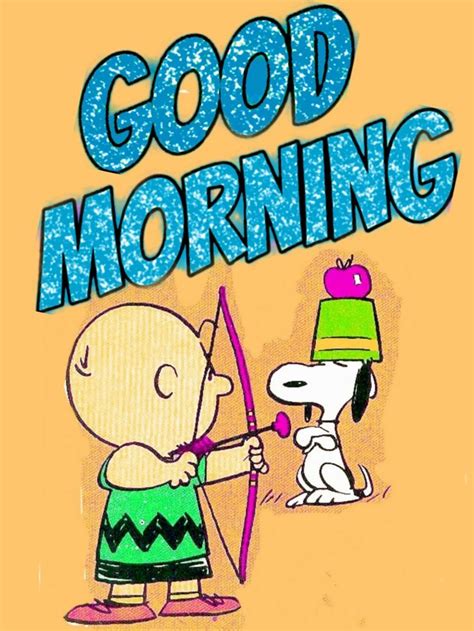 スヌーピー Good Morning Good Morning Snoopy Charlie Brown And Snoopy