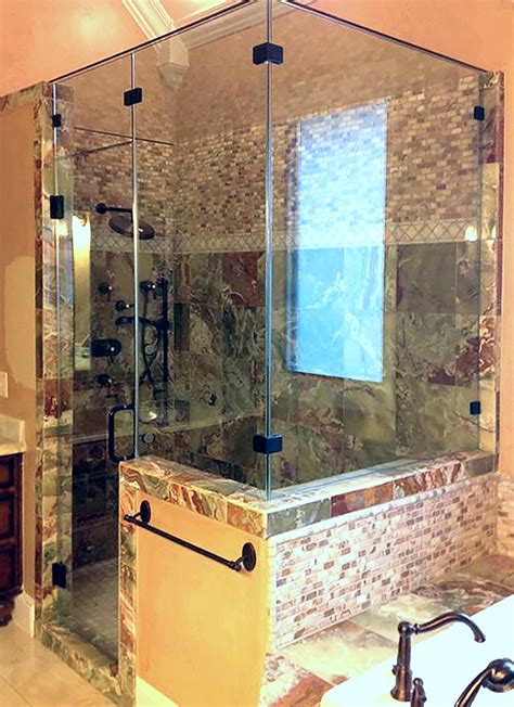 custom steam shower enclosures — shower doors of dallas