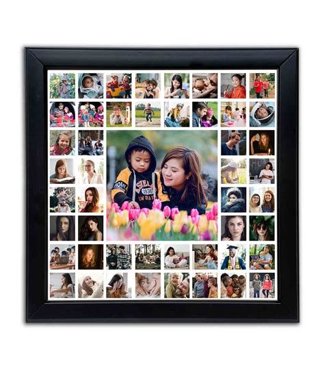 collage photo frame black frame   anand gifts