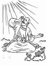 Coloring Paul Pages Saint Popular Catholic sketch template