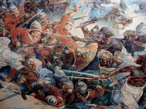 la batalla de abu klea librada el 17 de enero de 1885
