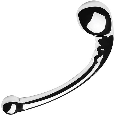 le wand hoop solid stainless steel double sided dildo