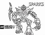 Nexo Knights Lego Pages Sketchite Coloring sketch template