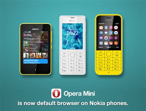 opera mini   default browser  nokia asha phones opera indiaopera india