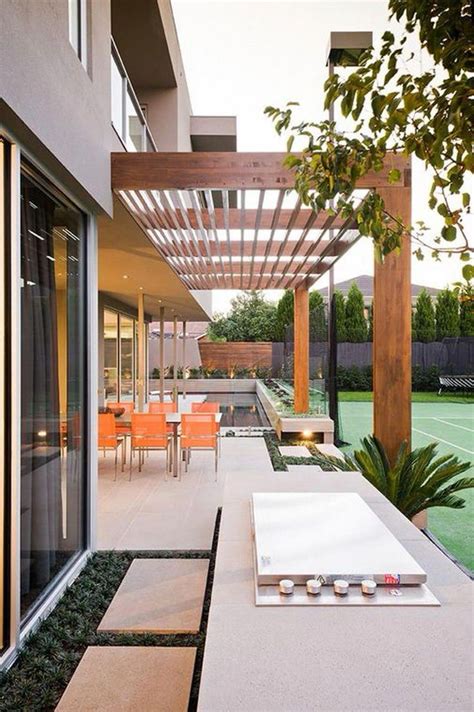 Pergola Attached To House Roof Id 8004653567 Modern