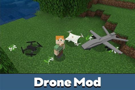 drone mod  minecraft pe drone mod  mcpe