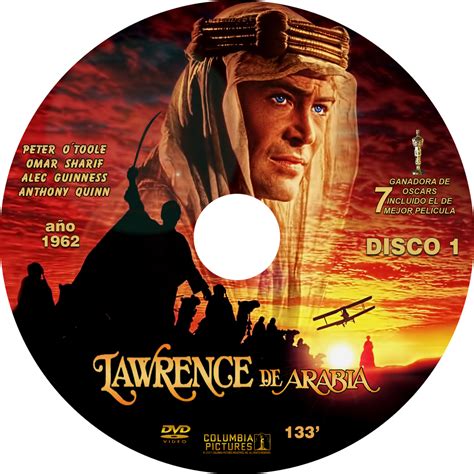 caratulas de peliculas dvd  cajas cd lawrence de arabia