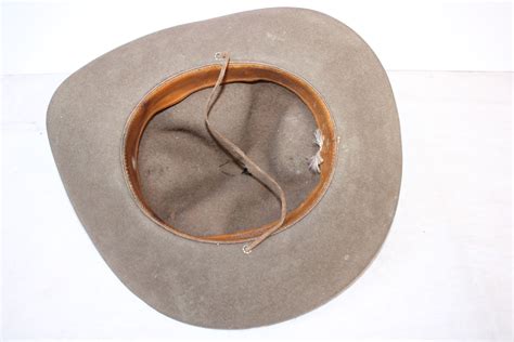 official boy scout stetson hat bodnarus auctioneering