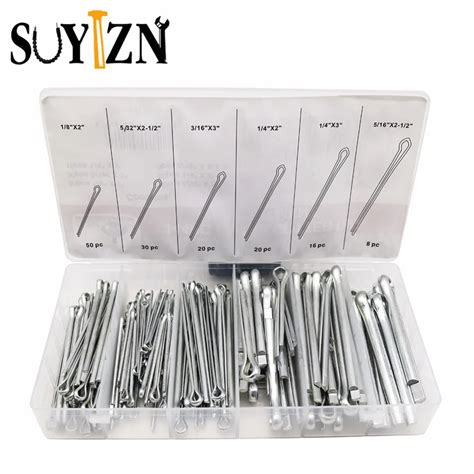 pcscase large cotter pin assortment repair tool sets  shaped