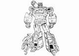 Transformers Transformer Soundwave Optimus Kleurplaat Malvorlagen Malvorlage Shockwave sketch template