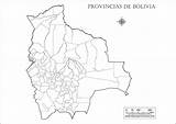 Mapa Bolivia Provincias Mapas sketch template