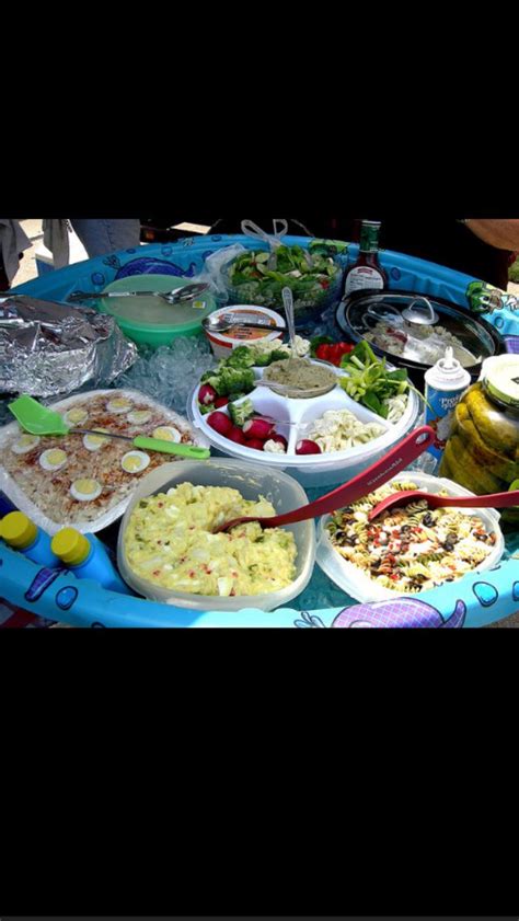 amazing food   pool party summer   pinterest baby pool picnics