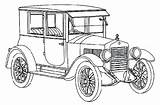 Model Coloring Pages Car Draw Ford F250 Sprint 1903 Printable Color Getcolorings Sedan Print sketch template