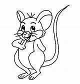 Ratones Plantillas Rat Raton sketch template