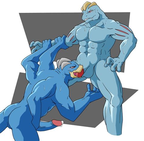 rule 34 anthro color cum fellatio insertion interspecies machamp machoke male male only