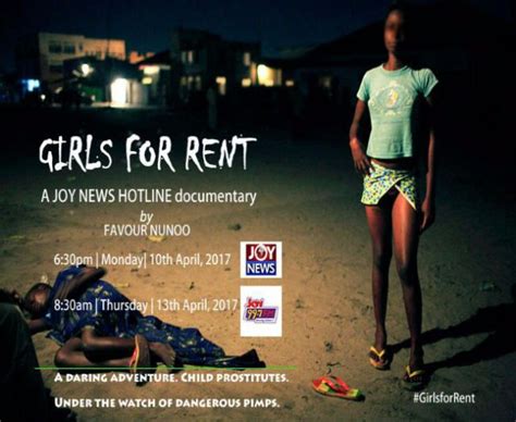 Hotline Documentary Girls For Rent Minor Sex Workers In Accra S Red