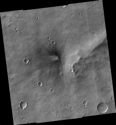 hirise   impact crater esp