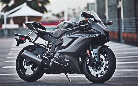 Download Wallpapers Yamaha Yzf R6 Gray Motorcycle 2019